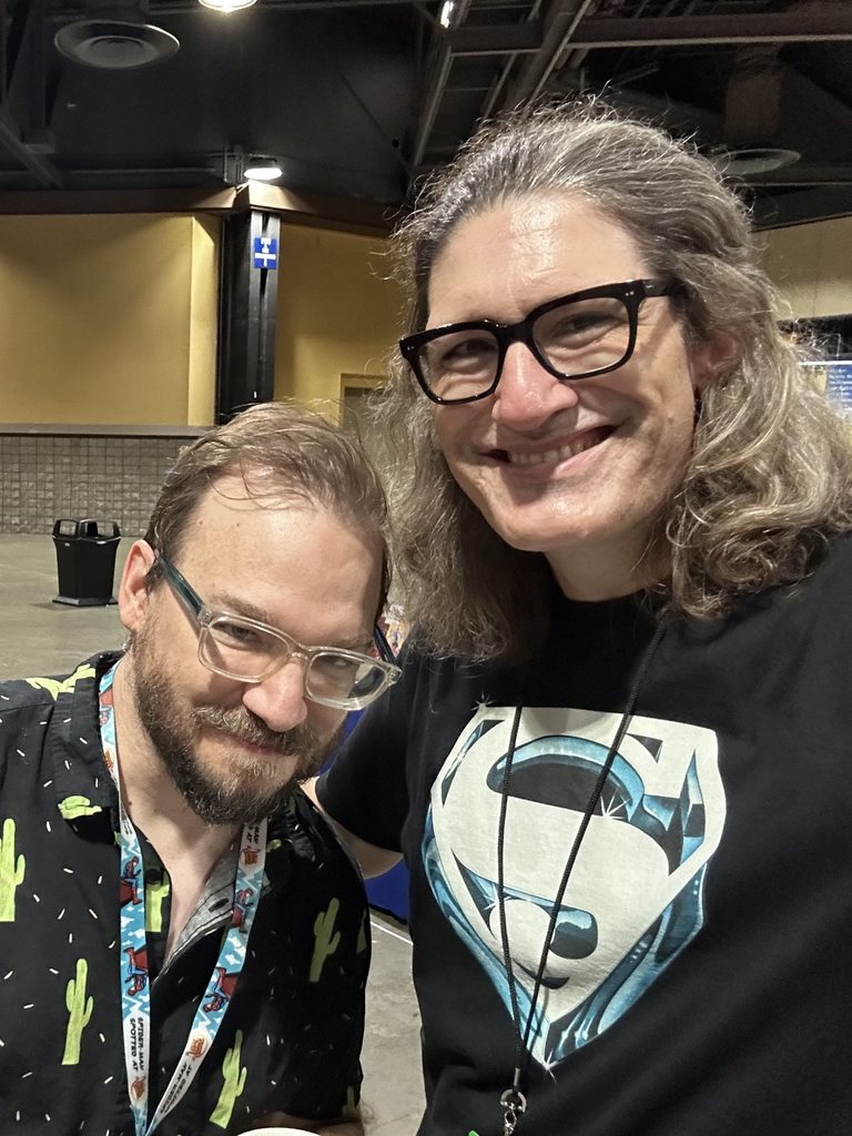 Lan Pitts set up LBCC 2026's Artist Alley, so big thanks to him for including me in the fun!