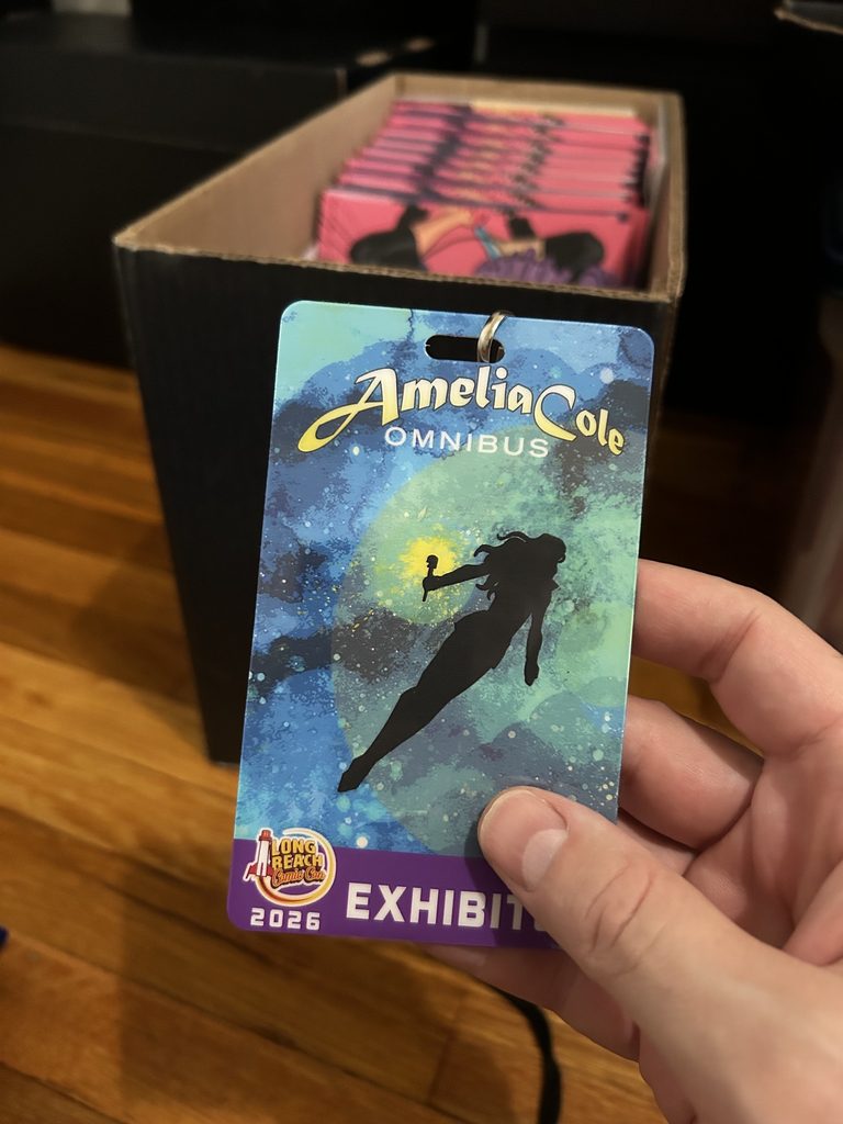 Amelia Cole was on the exhibitor badges! 
